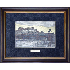 Аничков мост (30X40, цветная)