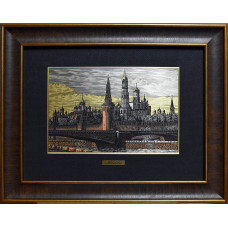 Большой Москворецкий мост. Кремль. 30X40