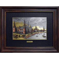 Вид на Кремль, Старая Москва (42X55, цветная)